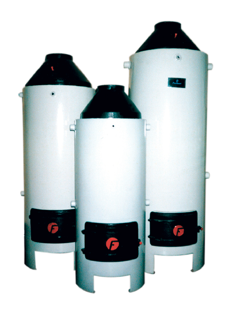Boiler Vertical boiler for sanitary use